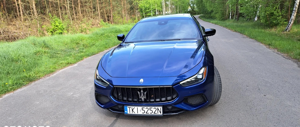 Maserati Ghibli cena 299000 przebieg: 16100, rok produkcji 2021 z Pasłęk małe 742